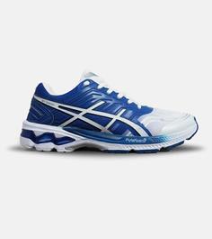 کفش کتانی مردانه آبی سفید ASICS GT 2000 مدل 6079