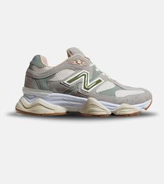 کفش کتانی زنانه کرم سبز NEW BALANCE 9060 مدل 5968