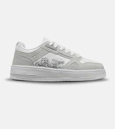 کفش کتانی مردانه طوسی سفید NIKE AirForce Draw مدل 4969