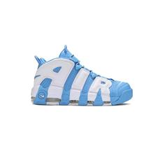 کتونی نایک ایر آپتمپو آبی سفید Nike Air More Uptempo University Blue