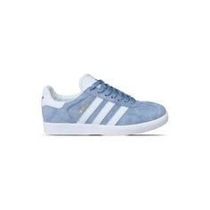 کفش کژوال آدیداس گزل طوسی آبی کمرنگ Adidas Gazelle Light Blue Grey