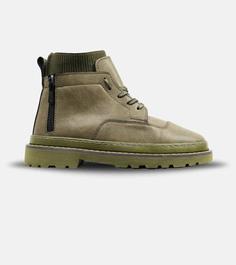 نیم بوت چرمی مردانه سبز Timberland مدل 5428