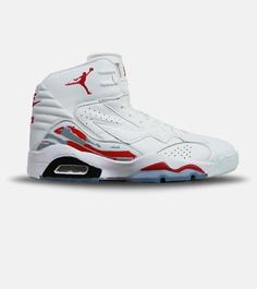 کفش کتانی ساقدار مردانه سفید قرمز Nike air jordan 6 مدل 5931