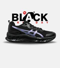 کفش کتانی مردانه مشکی هولوگرامی ASICS GORETEX مدل 5230