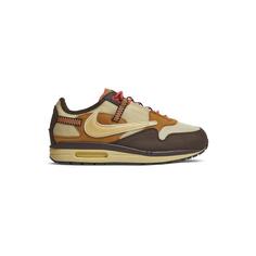 کفش نایک ایرمکس تراویس اسکات کرم قهوه ای Nike Air Max 1 Travis Scott Baroque Brown