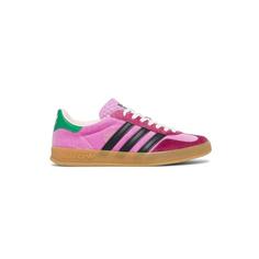 کفش آدیداس گزل گوچی صورتی Adidas Gazelle Gucci Pink Velvet