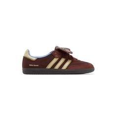 کتونی آدیداس سامبا ولز بانر زرشکی کرم Adidas Samba Wales Bonner Nylon Fox Brown