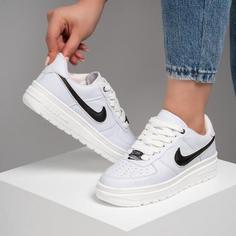 کفش و کتانی زنانه و مردانه مدل نایک ایرفورس NIKE AIR FORCE رنگ سفید کد 30030