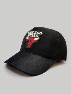 کلاه کپ پشت تور مخمل و کتان طرح گاو Chicago Bulls کد 1020