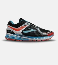 کفش کتانی بزرگ پا مشکی آبی قرمز BROOKS adrenaline gts 22 مدل 6121