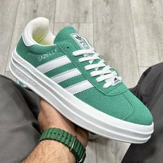 کفش و کتانی مردانه مدل آدیداس ADIDAS GAZELLE رنگ فسفری کد 33653