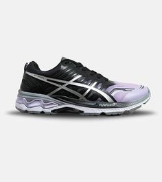 کفش کتانی مردانه مشکی بنفش ASICS GT 2000 مدل 6104