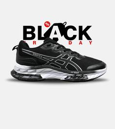 کفش کتانی مردانه مشکی ASICS GORETEX مدل 5229