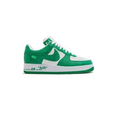 کتونی نایک ایرفورس 1 لویی ویتون سبز Nike Air Force 1 Louis Vuitton White Gym Green