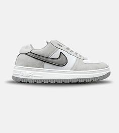 کفش کتانی مردانه و زنانه طوسی نایک NIKE AIR FORCE مدل 4568