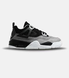 کتانی ساقدار مردانه مشکی طوسی Nike air jordan 4 مدل 5628