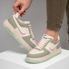 کفش و کتانی زنانه مدل نایک ایرفورس NIKE AIR FORCE رنگ سبز کد D108