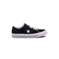 کفش کانورس وان استار مشکی Converse One Star Low Black Suede 158369C