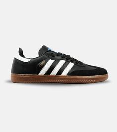 کفش کتانی مردانه مشکی قهوه ای ADIDAS Samba مدل 4234