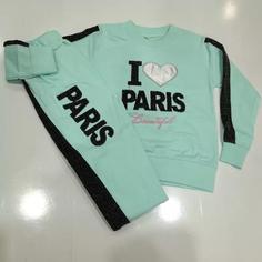 بلوز شلوار دخترانه I LOVE PARIS 