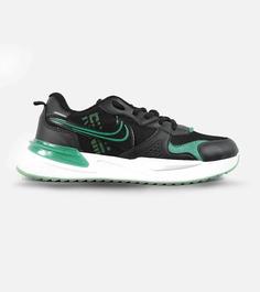 کفش کتانی مردانه مشکی سبز سفید NIKE Mens Trainers مدل 3590