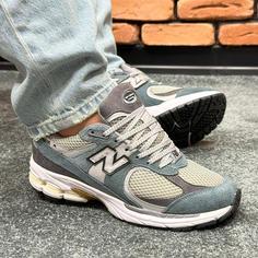 کتونی اسپرت مردانه مدل نیوبالانس2002 NEW BALANCE رنگ طوسی کد 9565