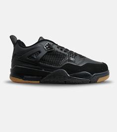 کتانی ساقدار بزرگ پا مشکی کرم Nike air jordan 4 مدل 6203