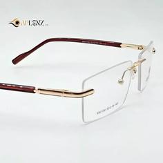 عینک طبی مردانه-زنانه برند AM مربعی کد 1738 rimless