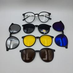 عینک طبی مگنتی کاوردار رای بن Ray Ban با 5 کاور آفتابی کد 2377