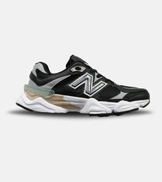 کفش کتانی مردانه و زنانه مشکی طوسی NEW BALANCE 9060 مدل 4972