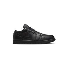 کفش نایک ایرجردن 1 ساق کوتاه فول مشکی Nike Air Jordan 1 Low Triple Black