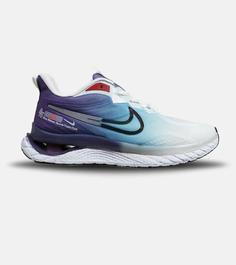 کفش کتانی مردانه سفید آبی نایک NIKE Air Griffey Max 02 مدل 6129