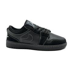 کفش کتانی اسپرت مردانه رنگ مشکی مدل نایک NIKE Jordan 1 low کد 71535