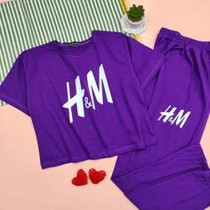 ست کراپ شلوار H&M