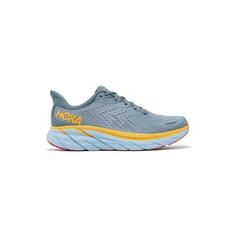 کفش رانینگ هوکا کلیفتن 8 طوسی آبی زرد Hoka Clifton 8 Goblin Blue Mountain Spring