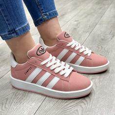 کفش و کتانی زنانه مدل ADIDAS CAMPUS آدیداس کامپوس رنگ صورتی کد 57997