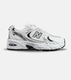 کفش کتانی مردانه و زنانه سفید نقره ای NEW BALANCE 530 مدل 4421