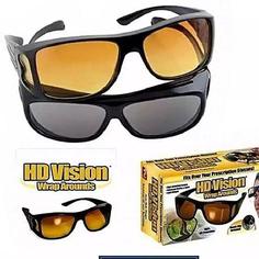 عینک اچ دی ویژن  پک دو عددی عینک شب و روز  HD Vision اچ دی ویژن جعبه دار KAT 003