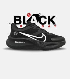 کفش کتانی مردانه و زنانه مشکی NIKE zoom x smiley مدل 4381