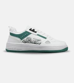 کفش کتانی مردانه سفید سبز NIKE AirForce Draw مدل 4962