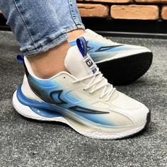 کتانی اسپرت مردانه مدل NIKE Air Griffey رنگ سفید آبی کد 55115