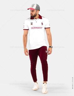 ست پولوشرت و شلوار مردانه Germany مدل 21118