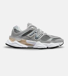 کفش کتانی مردانه و زنانه طوسی خاکستری NEW BALANCE 9060 مدل 5300