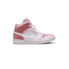 کتونی نایک ایرجردن 1 صورتی دیجیتال Nike Air Jordan 1 Mid Digital Pink