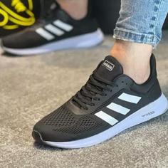 کفش کتونی راحتی آدیداس  Adidas   رنگ مشکی سفید