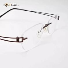 عینک طبی مردانه زنانه بدونه دور کد 1727 rimless