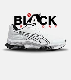 کفش کتانی مردانه سفید مشکی ASICS GORETEX مدل 5495