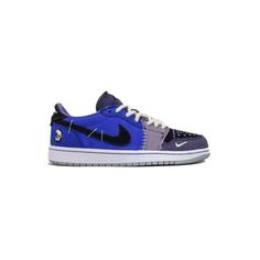 کفش نایک ایرجردن 1 ساق کوتاه وودو آبی Nike Air Jordan 1 Low OG Voodoo Blue