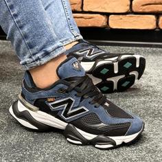 کتونی اسپرت مردانه مدل نیوبالانس 9060 NEW BALANCE رنگ سرمه ای کد 8970