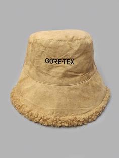 کلاه باکت دو رو کرم Gore Tex کد 6396